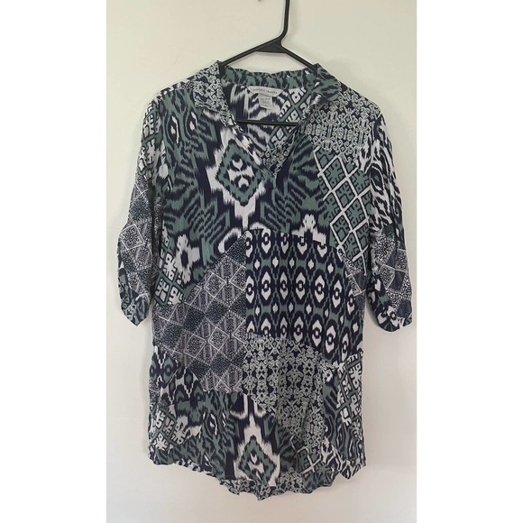 Nomadic Traders printed tunic women’s size L - Picture 1 of 6